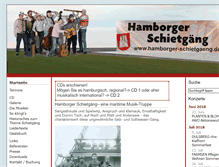 Tablet Screenshot of hamborger-schietgaeng.de